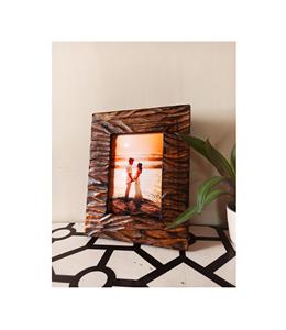 Marco de fotos de madera hecho a mano para impresiones artísticas, decoración de pared de galería con acabado tradicional refinado, calidad de madera maciza premium - Product Image 1