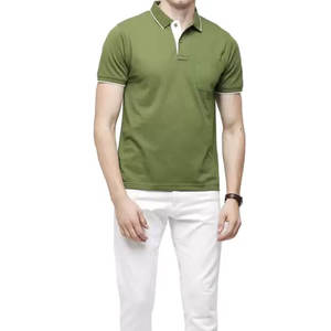 Nouveaux arrivages Polo quantité minimale de commande basse fabriqué par des professionnels Hommes Prix abordable Services OEM Chemise Polo Homme Fabriqué au Pakistan - Product Image 3
