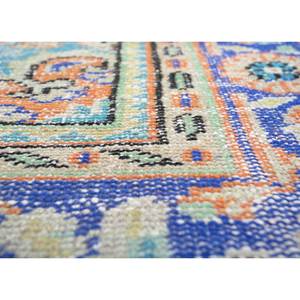 Tapis en laine noué à la main de grande taille, motif médaillon rouge et orange, pour salon, couloir rectangulaire - Pae-2871 - Product Image 3