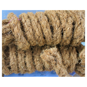 Corde de ficelle de coco de noix de coco pour l'aménagement paysager attachant l'emballage de plantes emballage cadeau en fibre naturelle corde de coco brune - Product Image 2