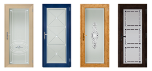 High-End <b>Plastic</b> uPVC Door <b>Frame</b> | Modern Design Without Panel Insert - Product Image 4