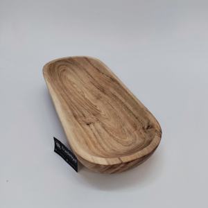 Natural Acacia Wood Candle <b>Bowl</b> with <b>Heart</b> <b>Shape</b> for Home Decor Luxury Valentine Holiday Handcrafted From india - Product Image 2