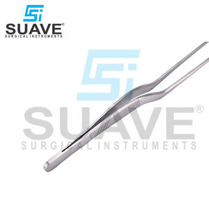 Pince à épiler dentaire en acier inoxydable pince à épiler incurvée dentelée ensemble blanchiment des dents outils de dentiste par SUAVE INSTRUMENTS SURGICAUX - Product Image 6