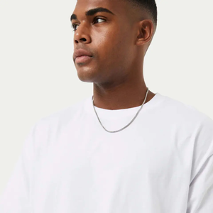 Slim Fit O Neck 100% Coton Hommes T-shirt 2024 Avec Logo D'impression Personnalisée Tissu De Haute Qualité Oem Service Fabricant T-Shirt - Product Image 5