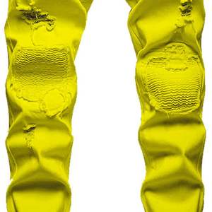 Pantalones Vaqueros de Mezclilla para Motociclista, Corte Recto, Ajuste Regular, Estilo Desgastado, Alta Calidad, Personalizados, al por Mayor, Ligeros, Sólidos, para Invierno, Verano y Otoño 2026 - Product Image 5