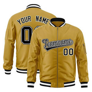 Blouson aviateur personnalisé de qualité supérieure | Manteau en nylon Streetwear lourd | Broderie et impression | Fourniture d'usine OEM/ODM - Product Image 3