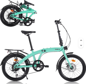 Bicicleta Plegable Nueva, Modelo T9D-20D, 20 Pulgadas, 9 Velocidades, con Frenos de Disco - Product Image 3