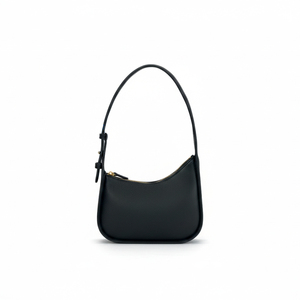 Sac à bandoulière en cuir véritable pour femme Sac à main de luxe Designer Fermeture éclair décontractée Écologique Utilisation quotidienne Sangle d'épaule - Product Image 4