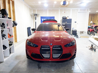 Gril Depan Model VOR untuk BMW M3 M4 G80 G82 2022+ Serat Karbon Kidney Grille Pilihan Karbon Kering dan Basah S9