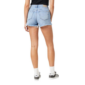 Shorts en jean boyfriend déchirés et délavés vintage pour femmes, mode décontractée d'été, mini shorts en denim sexy, OEM ODM, taille mi-haute - Product Image 5