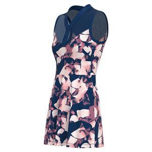 Robe de tennis à demi-zip en gros pour femmes, vêtements de sport, fermeture éclair à la taille, sans manches, robe de golf pour femmes, jupe de pickleball, ensemble de tennis - Product Image 2