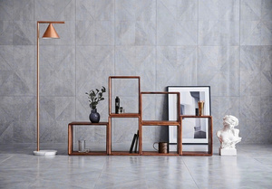Juego de Cajas de Almacenamiento Modulares Modernas de Madera de Acacia, 5 Cajas Organizadoras Apilables, Impermeables y Ecológicas para el Hogar, la Oficina y el Baño - Product Image 4