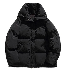 Veste matelassée à capuche légère et pliable de qualité supérieure, résistante à l'hiver, respirante et personnalisée pour homme - Product Image 5