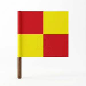 Drapeaux d'entraînement d'arbitre multicolores, couleurs vives, haute visibilité, drapeaux d'assistance pour les exercices sportifs et l'entraînement - Product Image 5