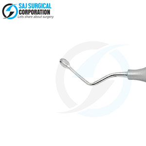 ที่คีบผ่าตัดสแตนเลสสตีลใช้มือแบบมืออาชีพพร้อมด้ามจับเรียบ - Product Image 6