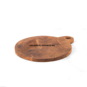 Tabla de cortar de madera de lujo Tabla de cortar hecha a mano de calidad superior Nueva tabla de cortar con estilo clásico - Product Image 2