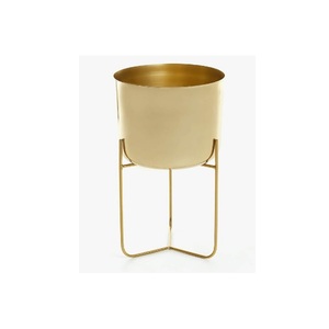 Jardinière galvanisée de forme ronde de différentes tailles pour la maison salon intérieur extérieur décoratif maison balcon jardin décor jardinière - Product Image 3