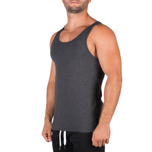 Camisetas sin mangas de algodón con logotipo personalizado - Product Image 4