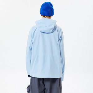 Chaqueta de lluvia de diseño sólido Chaqueta cortavientos Chaquetas de primavera rompevientos deportivas de alta calidad para hombres - Product Image 2