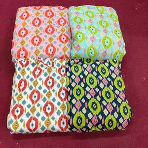 Algodón orgánico Bloque de mano Tela impresa Moda Suave Estampado de frutas Bolsos de mujer Cortinas Cubiertas Venta al por mayor Niños Vestido Toldo - Product Image 1