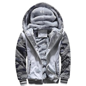 Sudaderas CON CAPUCHA DE Sherpa informales al por mayor en todos los colores Manta con capucha esponjosa para hombre Manta con capucha personalizada de Sherpa personalizable - Product Image 1