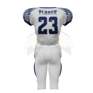 Ensembles d'uniformes de football américain de conception personnalisée en gros respirant grande taille pour sublimation - Product Image 3