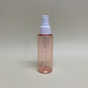 100mL melocotón PET botella de bomba de plástico dispensador de loción cosmética con cuello dorado para el cuidado de la piel, lavado corporal, botella cosmética de champú - Product Image 4