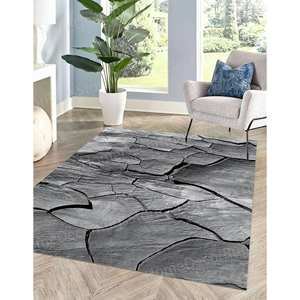 Tapis imprimé paysage nature : Décoration de ferme pour salon et bureau, Tapis fin non tissé - Product Image 2