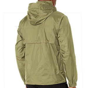 Chaquetas Cortavientos para Hombre, de Gran Venta y con el Mejor Diseño, 100% Poliéster, Impermeables, con Logotipo Frontal y Etiqueta Privada - Product Image 2
