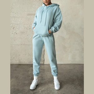 Ropa deportiva Conjunto de 2 piezas de moda Ropa de entrenamiento y jogging Impresión personalizada para mujeres profesionales Chándal de Elegant Sports - Product Image 5