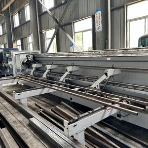 Machine de découpe de tubes laser à fibre professionnelle à trois mandrins 12000w pour couper les tubes et l'acier de construction de 50 à 520mm 12m - Product Image 5