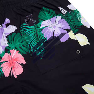 Short en toile de style décontracté pour hommes, 100% coton, motif solide, taille moyenne, dernier style. - Product Image 4