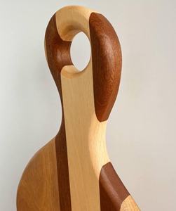 Planche à découper artisanale de haute qualité en bois massif, style palette, pour la cuisine quotidienne, le service et les cadeaux - Product Image 2