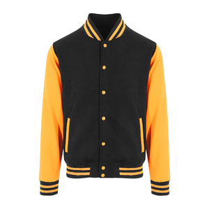 Vestes universitaires pour femmes, respirantes, personnalisables, vente en gros, OEM, sur mesure, grande taille, en peau de mouton teinte, fabricant de vêtements - Product Image 6