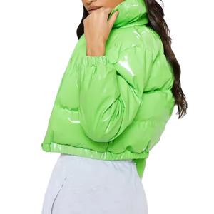 Chaquetas Acolchadas Cortas de Invierno para Mujer con Logotipo Personalizado, Servicio OEM, Nuevo Estilo en Venta al por Mayor, Personalizadas con la Mejor Calidad - Product Image 3