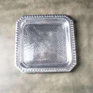 Plateau de service élégant en acier inoxydable adapté à la restauration professionnelle et à l'usage domestique ajoutant du style à chaque occasion - Product Image 5