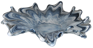 Tammaro Home Splash Lavagna Murano Glass Décoration d'intérieur de luxe Design artisanal italien haut de gamme - Product Image 6