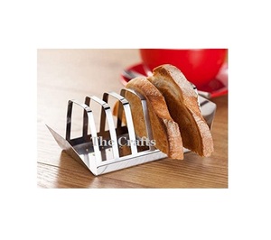 ชั้นวางขนมปังสแตนเลสสีเงินสำหรับบ้านโรงแรมงานแต่งงานร้านอาหาร - Product Image 3