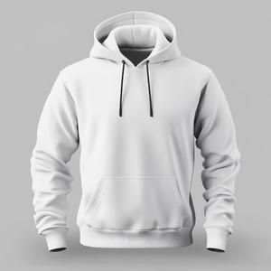 Venta al por mayor 100% algodón de los hombres 500Gsm sudaderas con capucha de pantalla personalizada impresa ropa de calle de peso pesado para la temporada de primavera e invierno. - Product Image 2