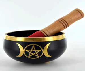 Bol universel fait à la main pour bol chantant de guérison sonore avec percuteur en bois pour les thérapies de guérison sonore de yoga de méditation à bas prix - Product Image 4