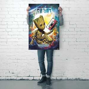 Gardiens de la Galaxie Vol. 2 tableaux muraux au design moderne « I Am Groot » - Product Image 3