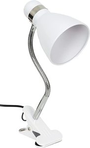 BEL AIR HOME - Desk Lamp with Sicion Clamp - Classic Style - White or Black Metal - Lamp <b>Holder</b> E-27 - Dimensions 28x27x11 cm - Product Image 4