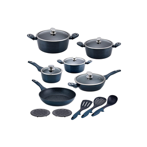 Bộ Dụng Cụ Nấu Ăn Chống Dính Bộ Dụng Cụ Nấu Ăn Chống Dính Anodized Cứng Chất Lượng Cao Thiết Kế Nhà Bếp Với Giá Tốt Nhất - Product Image 1