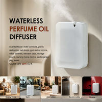 Difusor de Aroma Compacto CNUS X2pro, Mini Difusor de Aceites Esenciales sin Agua, de Bajo Ruido, para Montar en la Pared