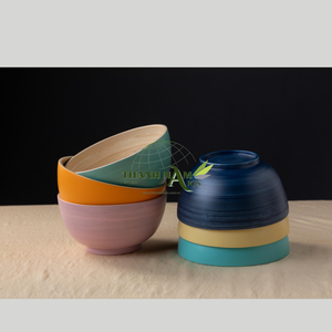 Juego de servicio de bambú desechable ecológico personalizado al por mayor para uso en restaurante y cocina apto para alimentos - Product Image 6