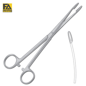 GROSS MAIER DRESSING SPONGE & DRESSING FORCEPS (Avec Retchet Courbé) - Product Image 2