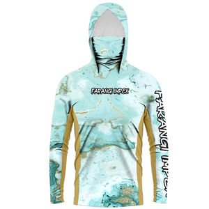 Sweat à capuche pour hommes PFG chemises de pêche sweat à manches longues à séchage rapide robes d'été maillot respirant vêtements de pêche UV masque facial - Product Image 1