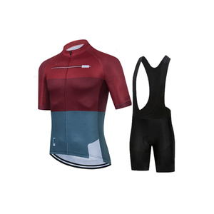 ชุดเสื้อปั่นจักรยานสำหรับผู้ชายชุดปั่นจักรยานแบบลำลองระบายอากาศได้ดีชุดปั่นจักรยานแบบเต็มตัวสำหรับนักปั่นจักรยานที่ใช้งาน - Product Image 3