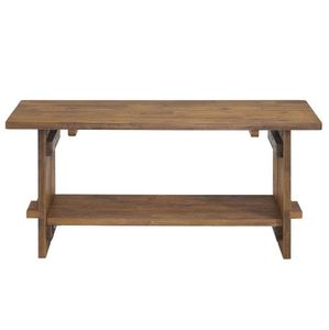 <b>Indoor</b> and Outdoor Storage Solid Wood <b>Bench</b> Wholesale Furniture for Home Living Room Outdoor Garden Storage <b>Bench</b> Made in India - Product Image 1
