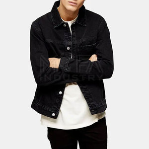 Veste en jean de haute qualité pour hommes Vêtements d'extérieur polyvalents et élégants pour toutes les saisons, parfaits pour les looks décontractés - Product Image 5